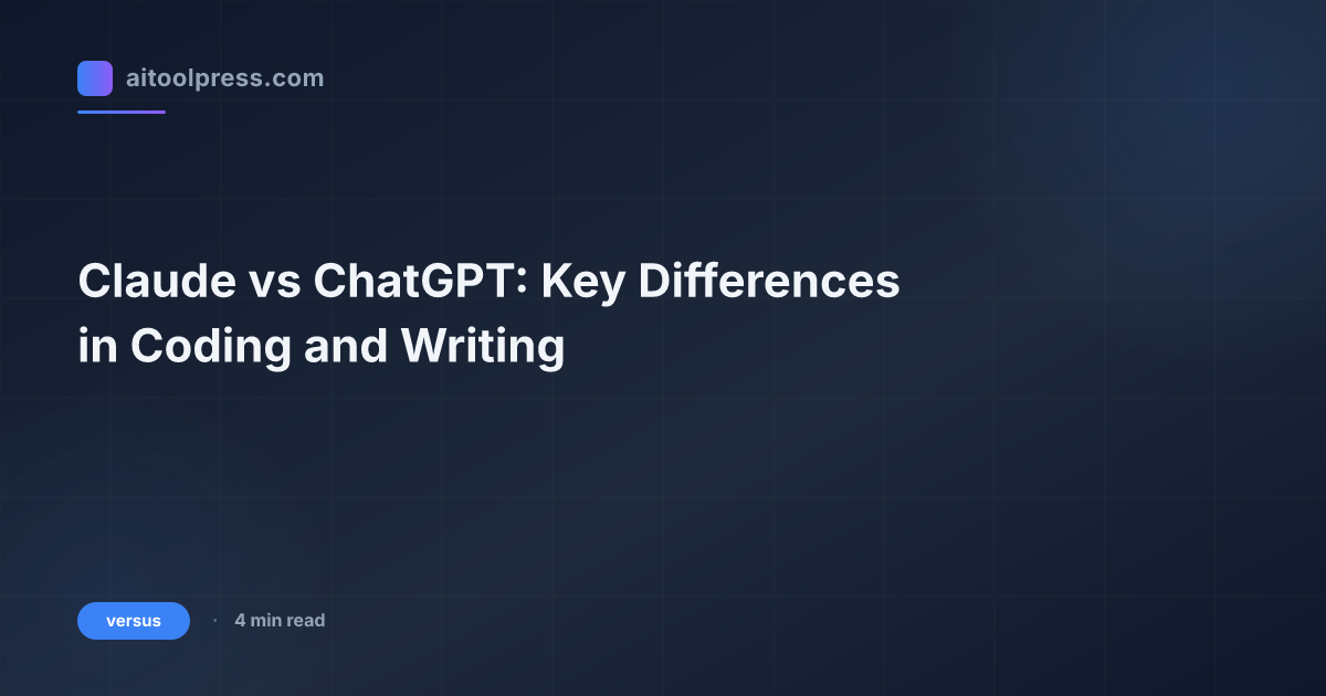 Claude vs ChatGPT: Key Differences in AI Writing