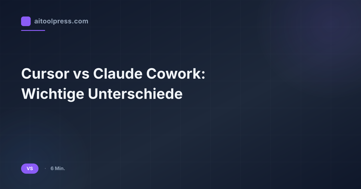 Cursor vs Claude Cowork: Wichtige Unterschiede