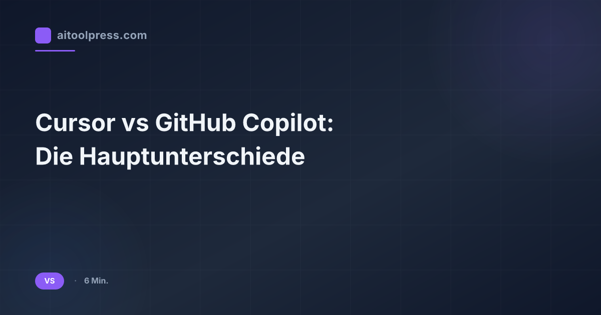 Cursor vs GitHub Copilot: Die Hauptunterschiede