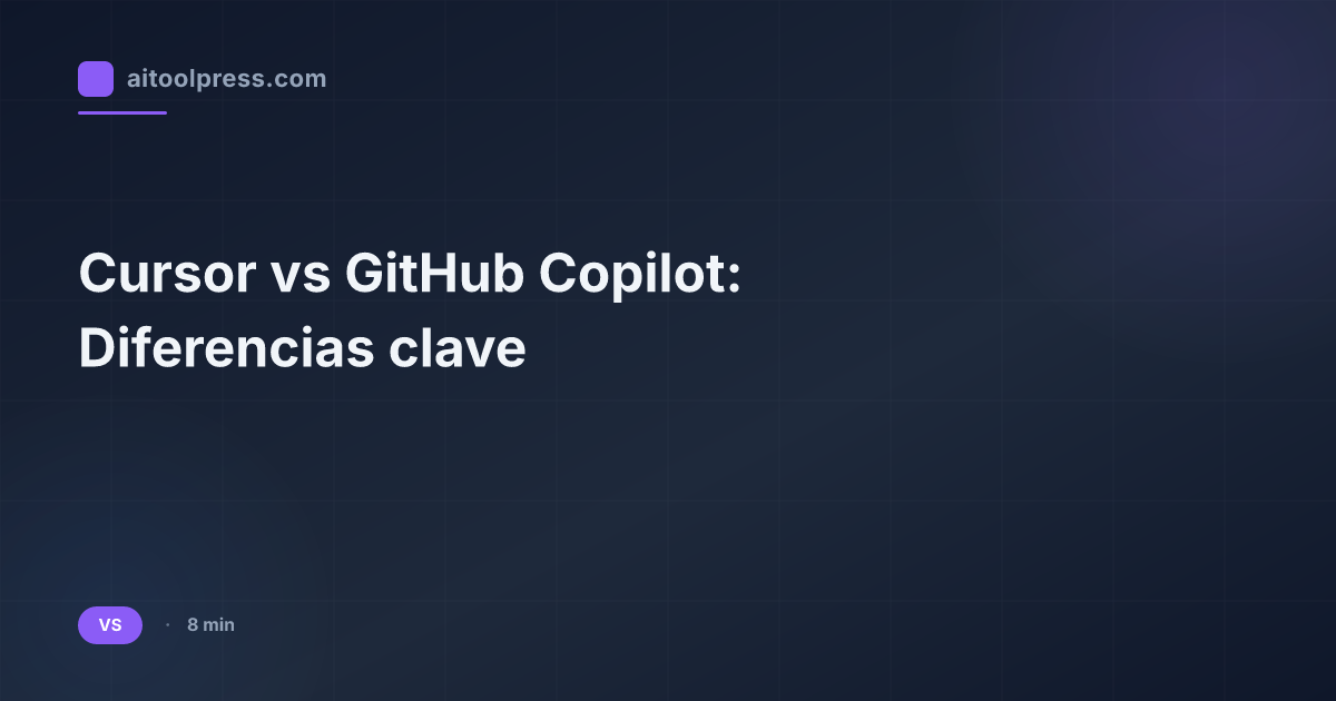 Cursor vs GitHub Copilot: Diferencias clave