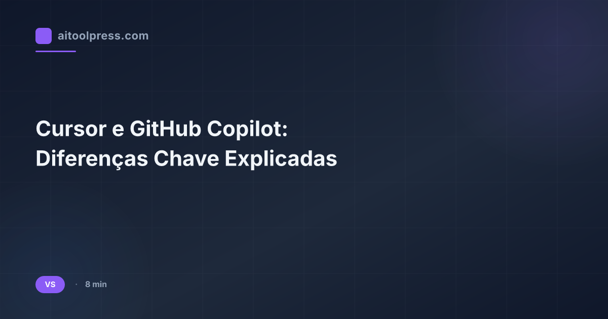 Cursor e GitHub Copilot: Diferenças Chave Explicadas