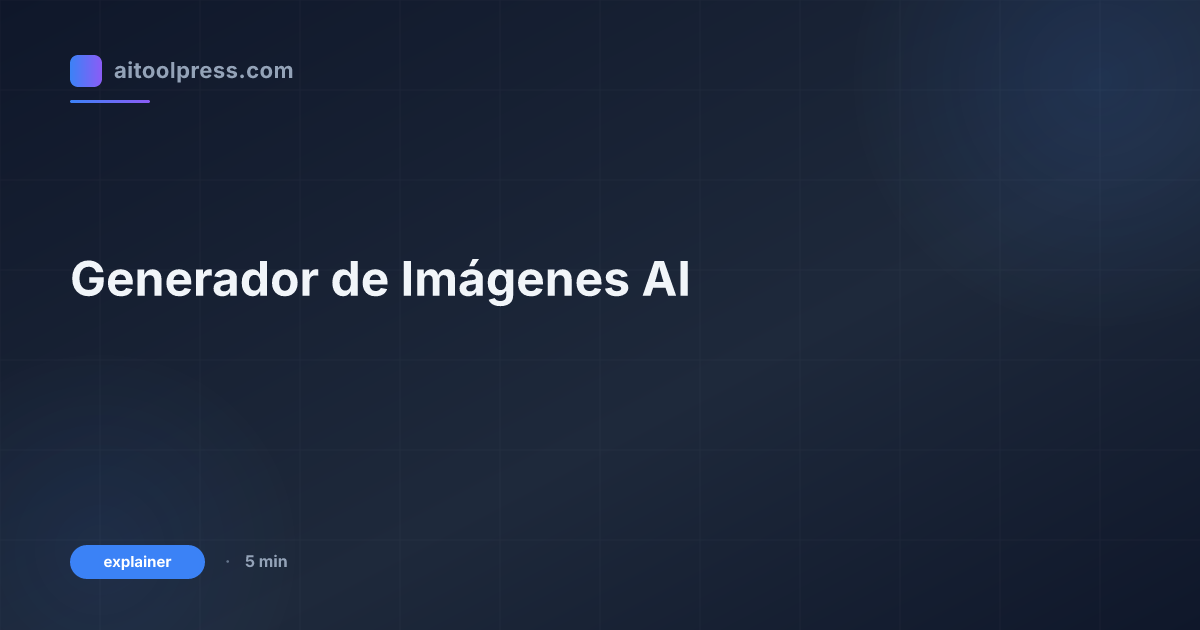 Generador de Imágenes AI