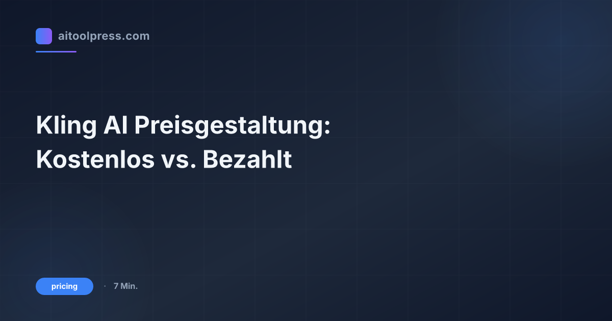 Kling AI Preisgestaltung: Kostenlos vs. Bezahlt