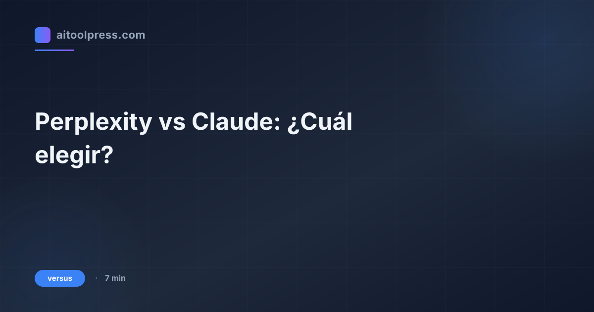 Perplexity vs Claude: ¿Cuál elegir?