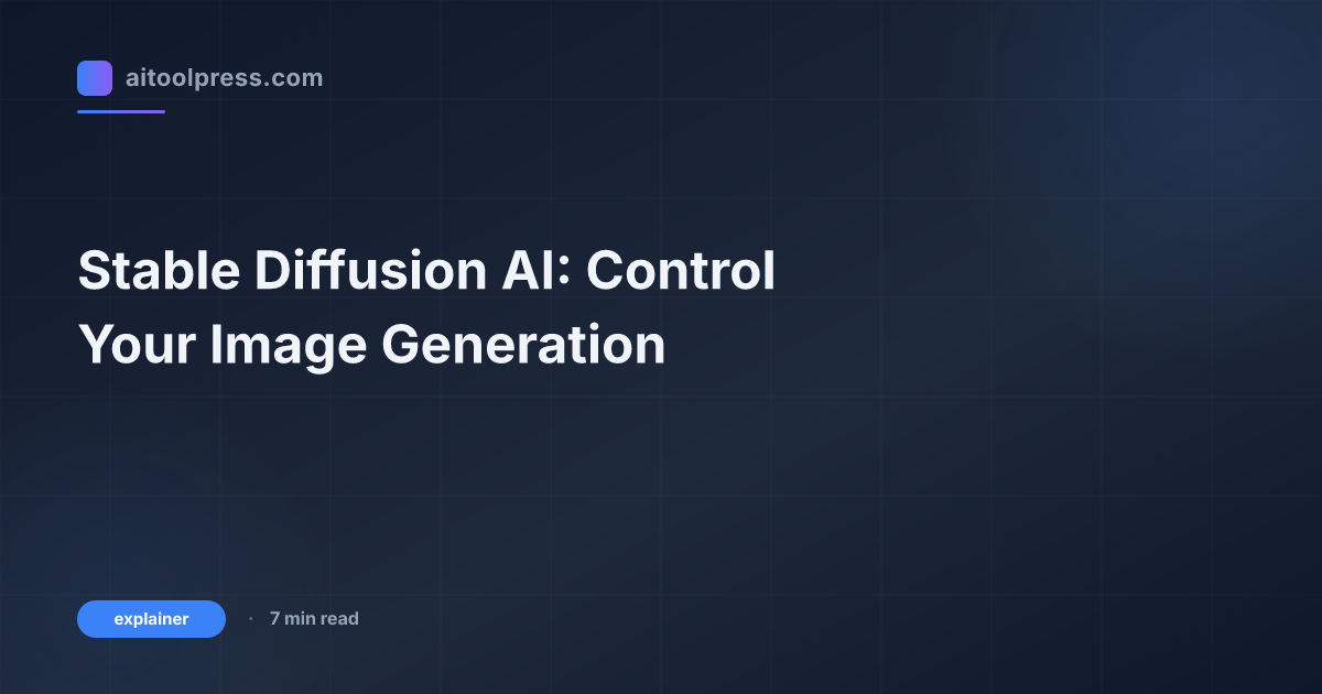 Stable Diffusion AI: Control Your Image Generation