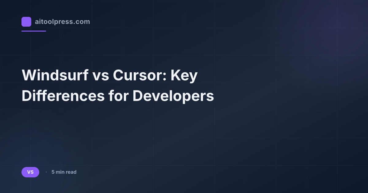 Windsurf vs Cursor: Key Differences for Developers